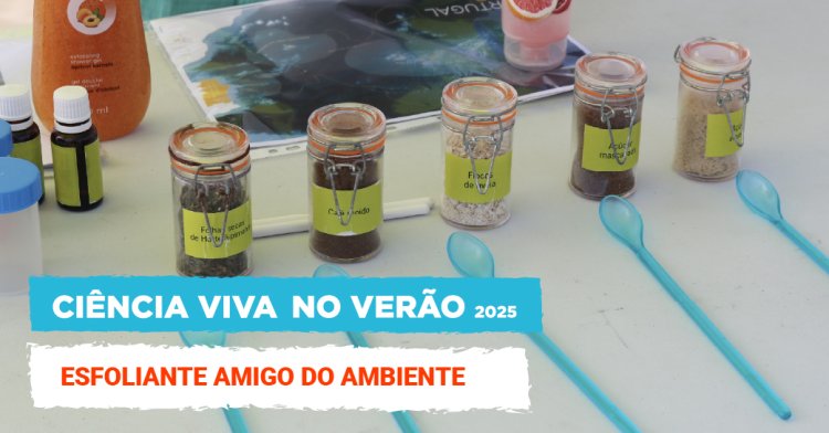 Esfoliante amigo do ambiente