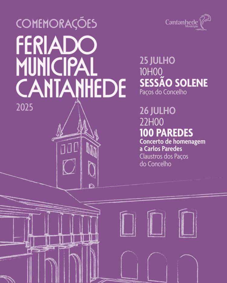 Comemorações do Feriado Municipal de Cantanhede