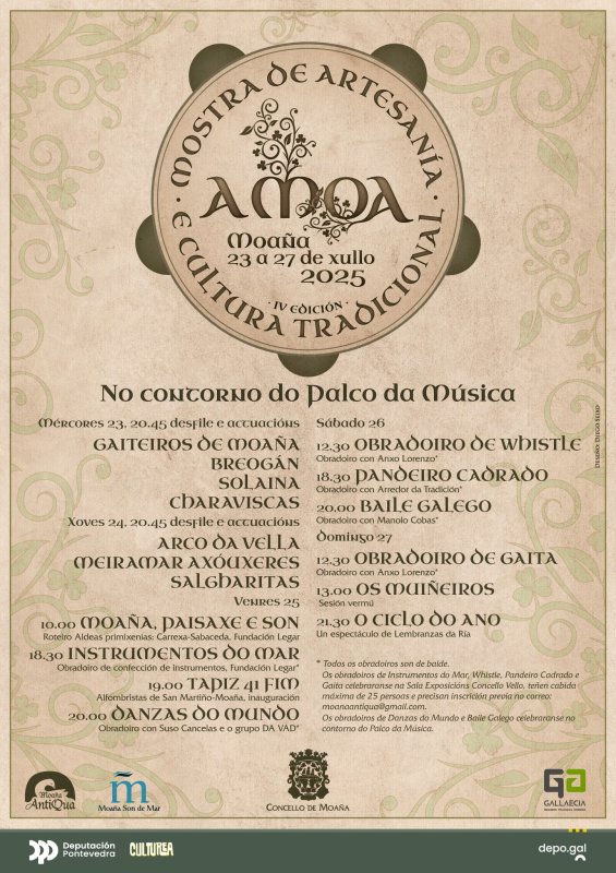 Mostra de Artesanía e Cultura Tradicional AMOA 2025