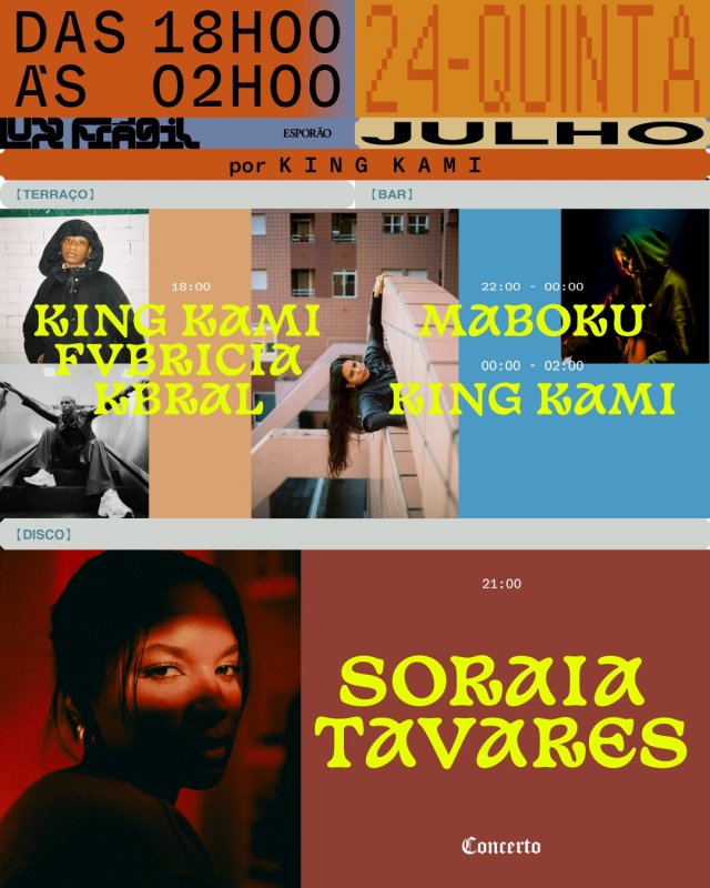 King Kami e Soraia Tavares