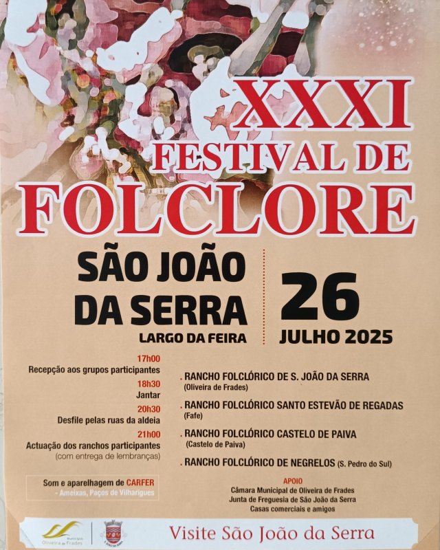 XXXI Festival de Folclore de São João da Serra