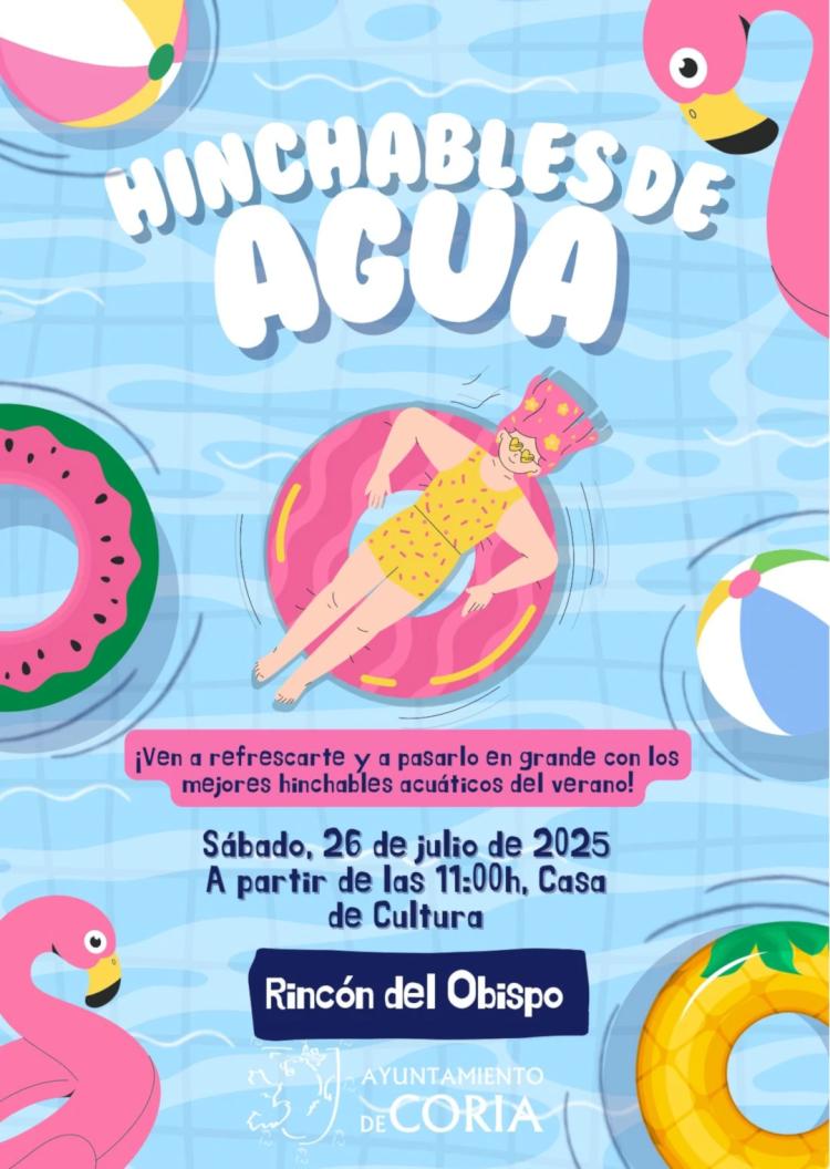 Hinchables de Agua en Rincón del Obispo