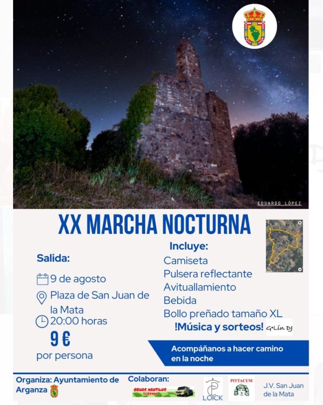 XX Marcha Nocturna en San Juan de la Mata