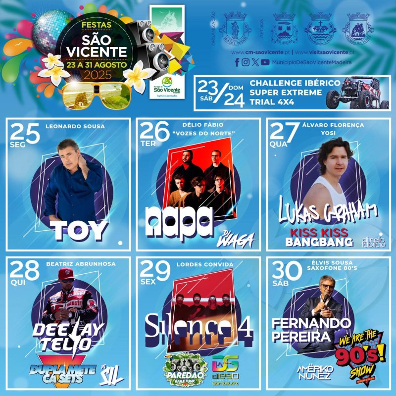 Festas de São Vicente 2025