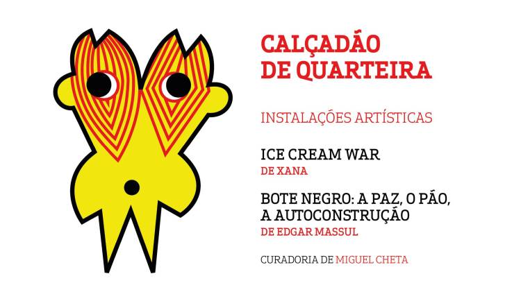 Inauguração das instalações artísticas de Xana e Edgar Massul - Calçadão deQuarteira