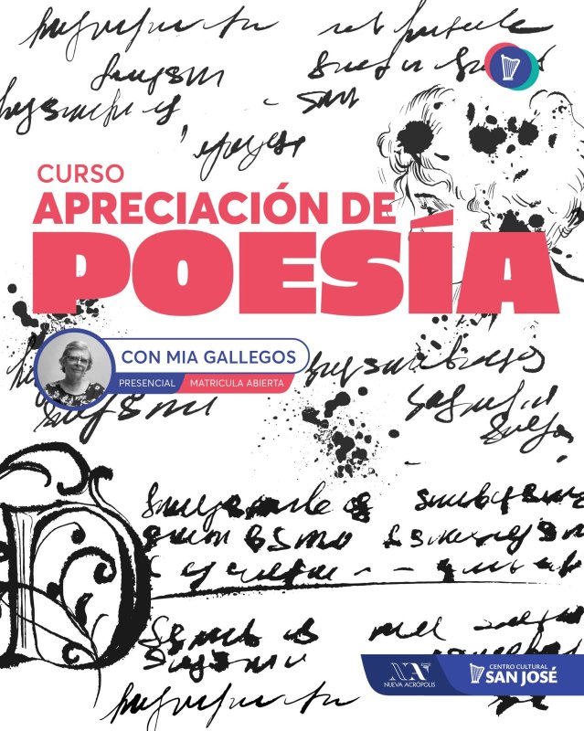 Curso de Apreciación de Poesía con Mia Gallegos