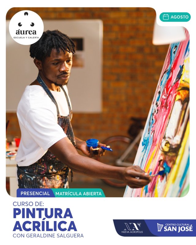 Curso de Pintura Acrílica con Geraldine Salguera