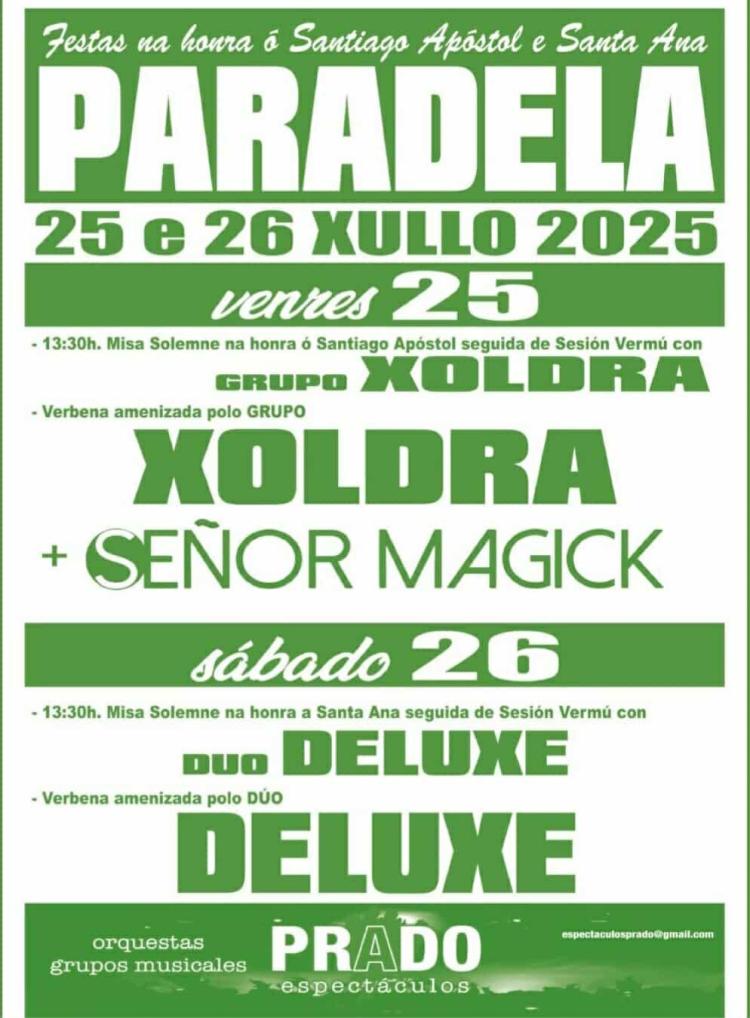 SANTIAGO APÓSTOL E SANTA ANA EN PARADELA