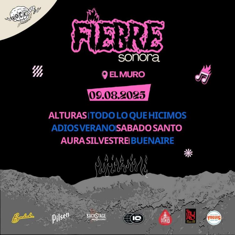 Rock Fest presenta: Fiebre Sonora