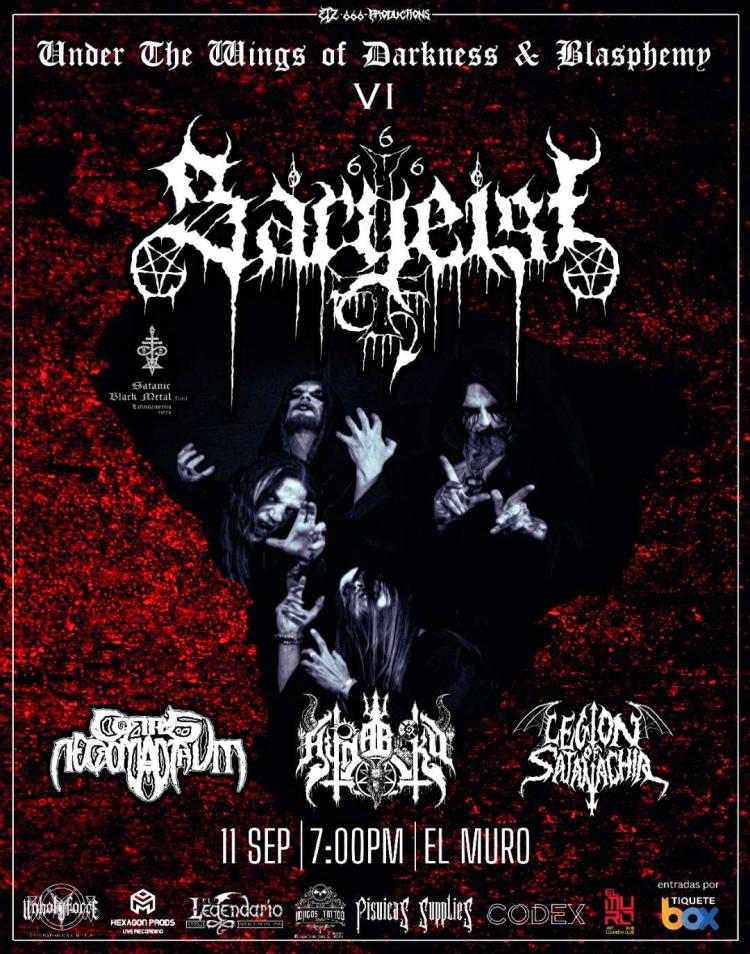 Under The Wings of Darkness & Blasphemy VI