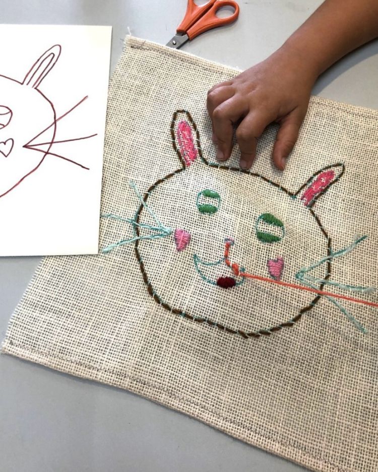 Oficina têxtil - Fragmentos de mim