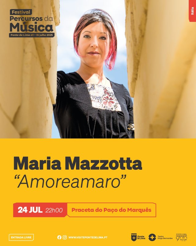 Concerto de Maria Mazzotta no Festival Percursos da Música