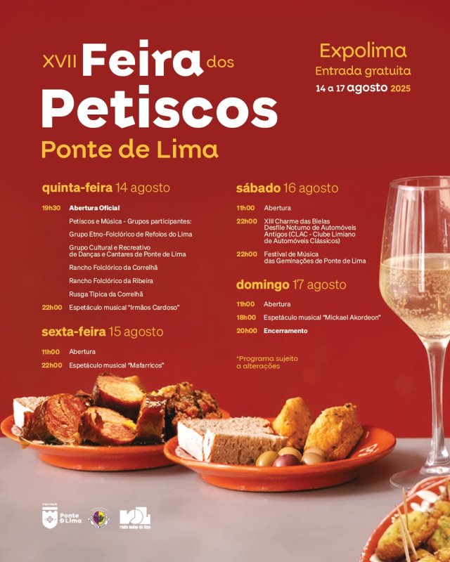 XVII Feira dos Petiscos em Ponte de Lima