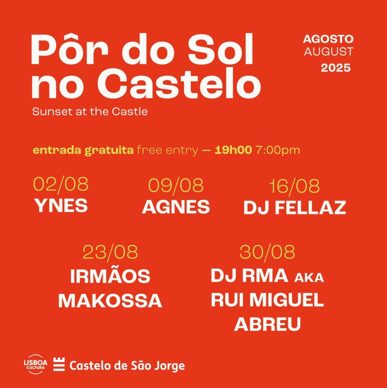 Pôr do Sol no Castelo