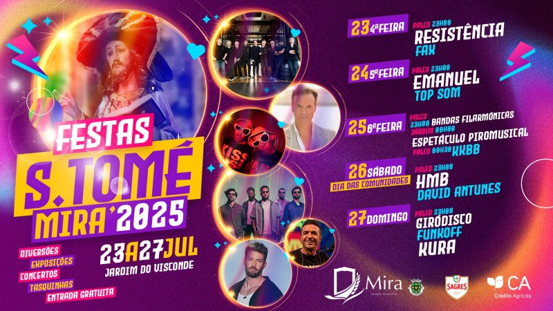 Festas de S. Tomé 2025 em Mira