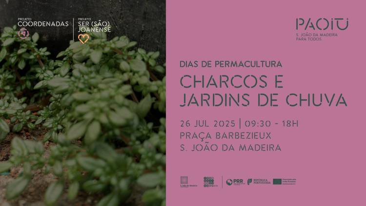 Dias de Permacultura - Charcos e Jardins de Chuva