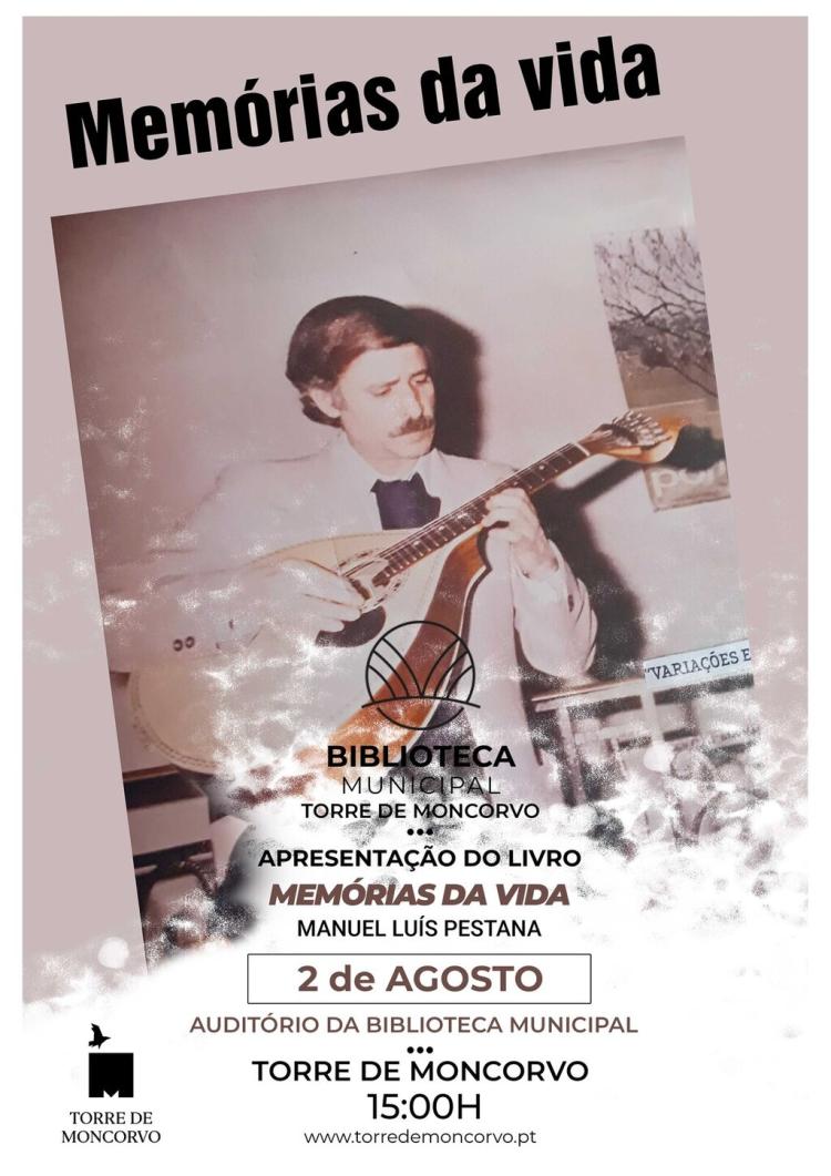 Apresentação do Livro 'Memórias da Vida' de Manuel Luís Pestana