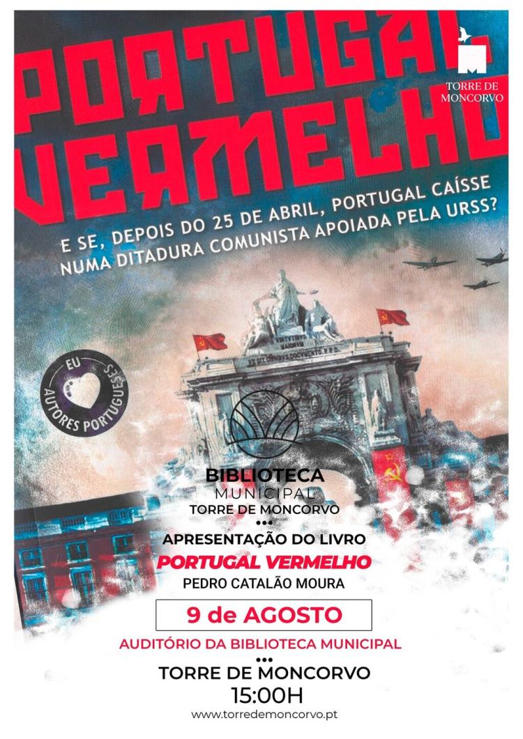 Apresentação do Livro 'Portugal Vermelho' de Pedro Catalão Moura