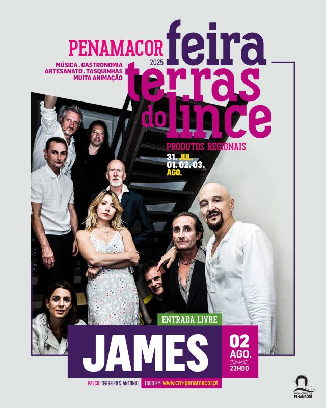 James na Feira Terras do Lince 2025