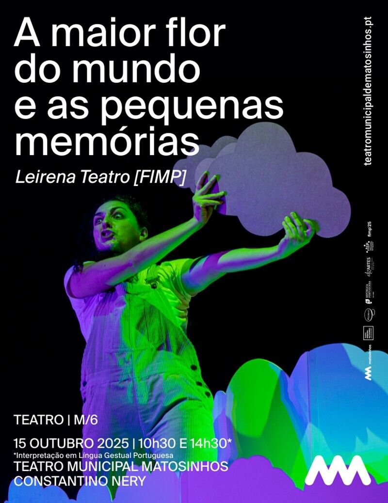 A maior flor do mundo e as pequenas memórias