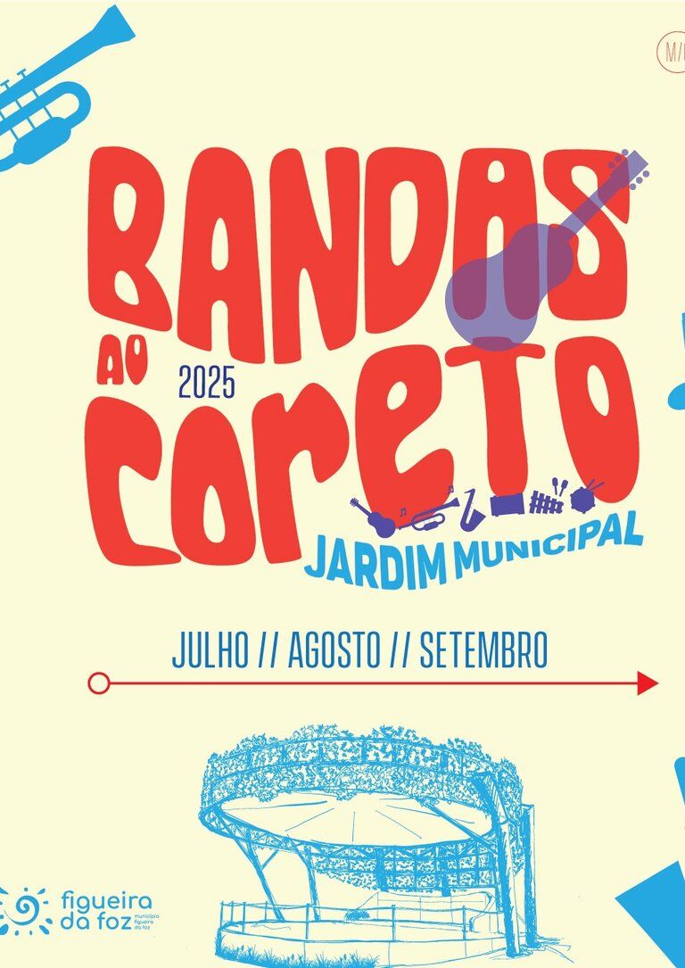 Bandas ao Coreto 2025