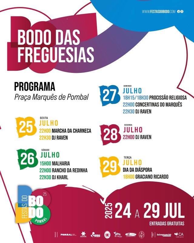 Bodo das Freguesias 2025