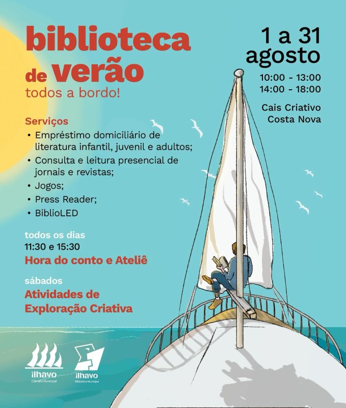 Biblioteca de Verão: Todos a Bordo!