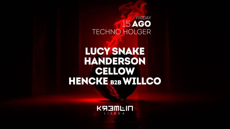 chno Holger: Lucy Snake, Handerson, Cellow, Hencke b2b Willco