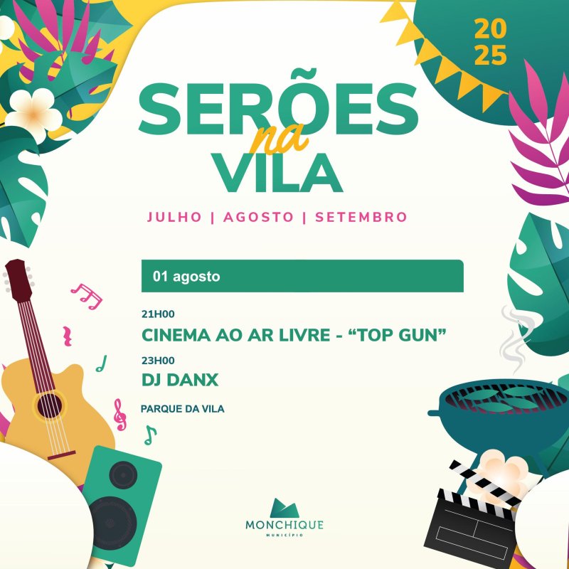 Serões na Vila - Cinema e DJ