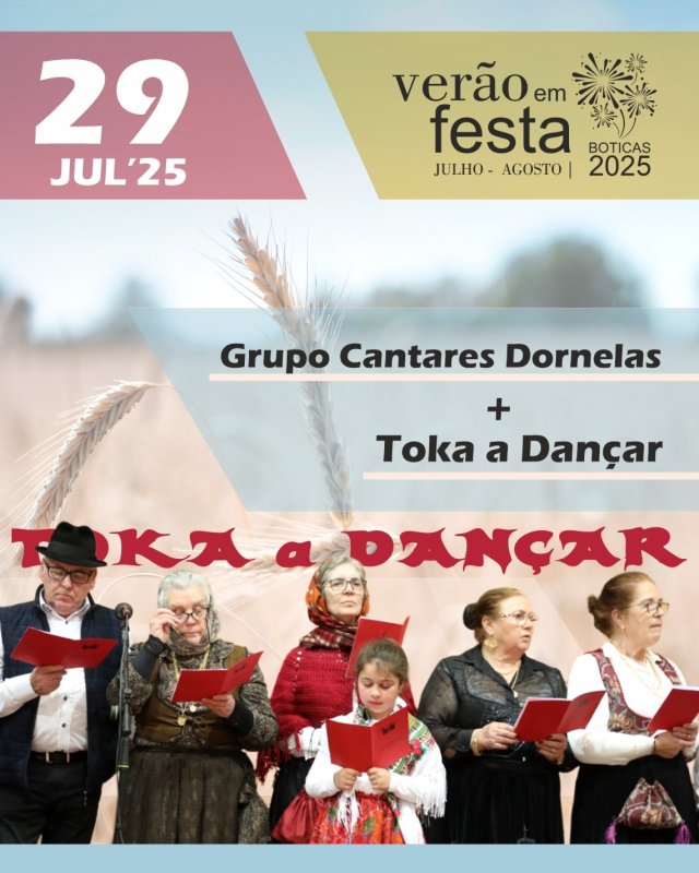 Grupo Cantares Dornelas e Toka a Dançar em Boticas