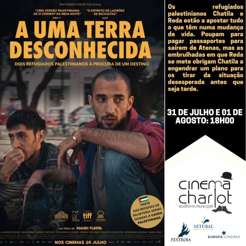 Exibição do Filme 'A Uma Terra Desconhecida'