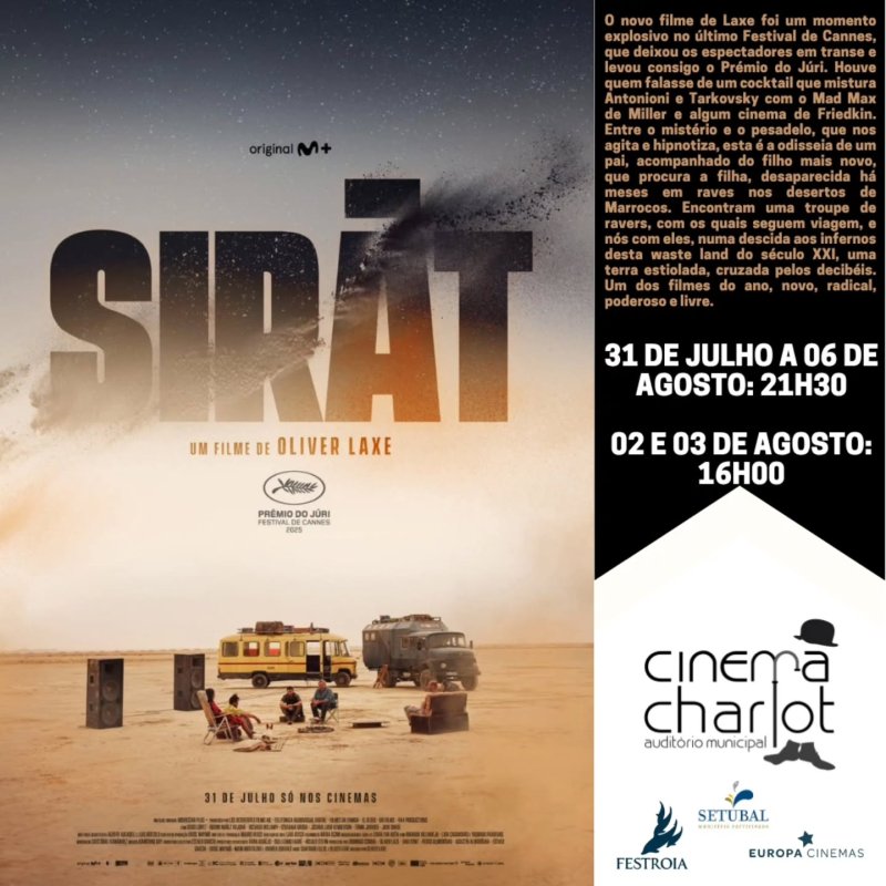 Exibição do Filme 'Sirat' de Oliver Laxe