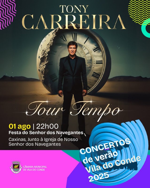 Concerto de Tony Carreira - Tour Tempo