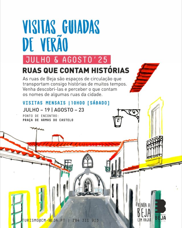 Visitas Guiadas de Verão em Beja
