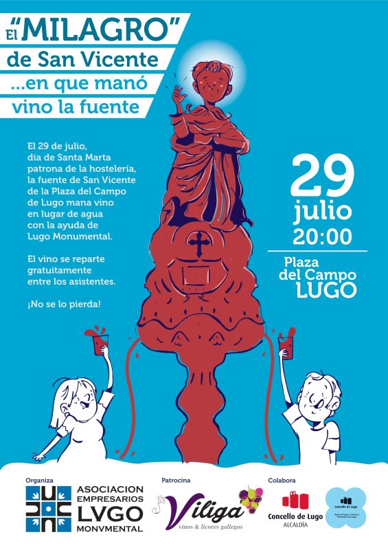 El Milagro de San Vicente en Lugo