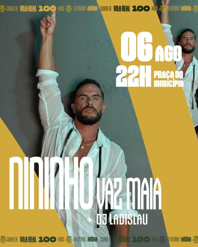 Concerto de Nininho Vaz Maia e DJ Ladislau em Vila Real