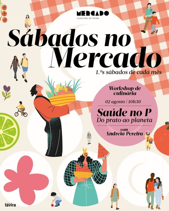 Sábados no Mercado - Workshop de Culinária