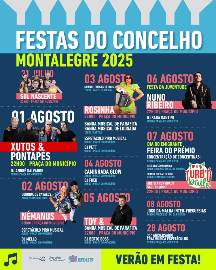 Festas do concelho 2025