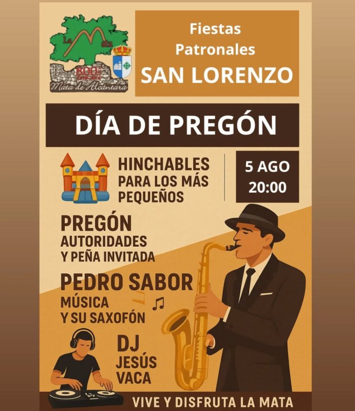 Día de Pregón en las Fiestas de San Lorenzo