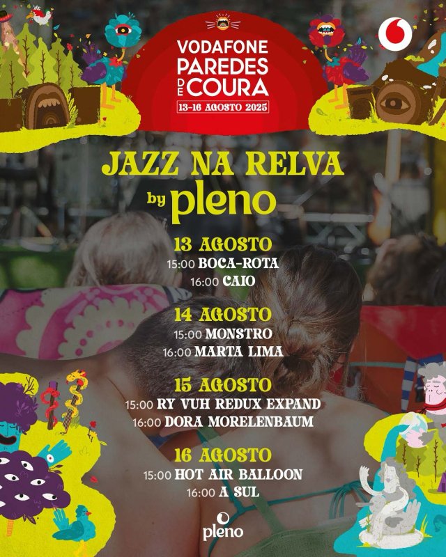 Jazz na Relva - Vodafone Paredes de Coura 2025