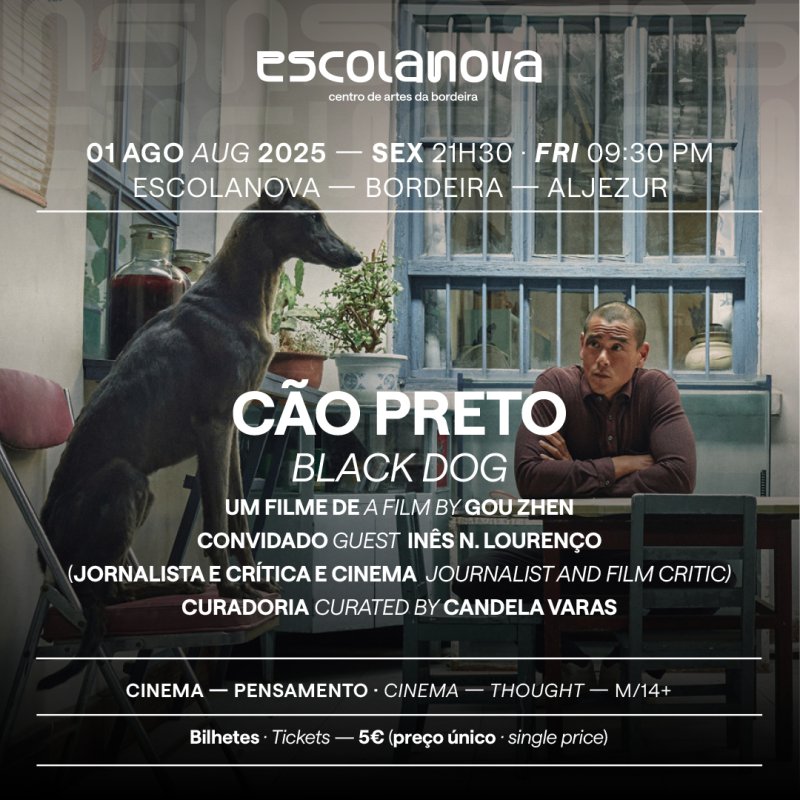 Exibição do Filme 'Cão Preto'