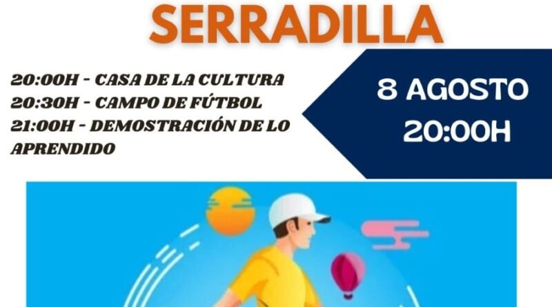 Serradilla acoge un Taller de Marcha Nórdica el próximo 8 de agosto