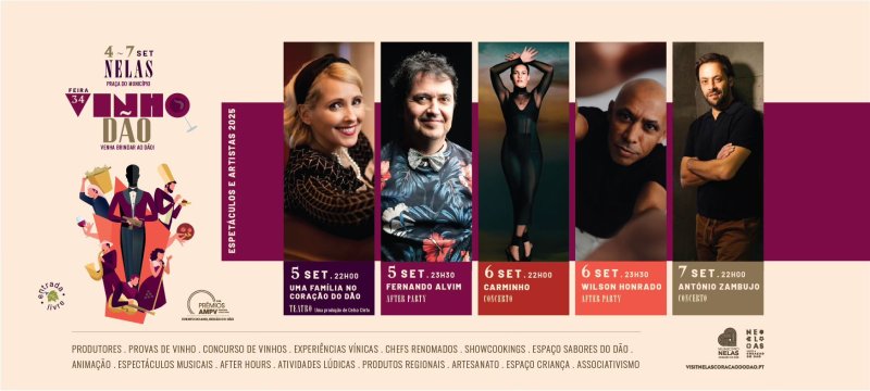 Feira do Vinho do Dão 2025 em Nelas