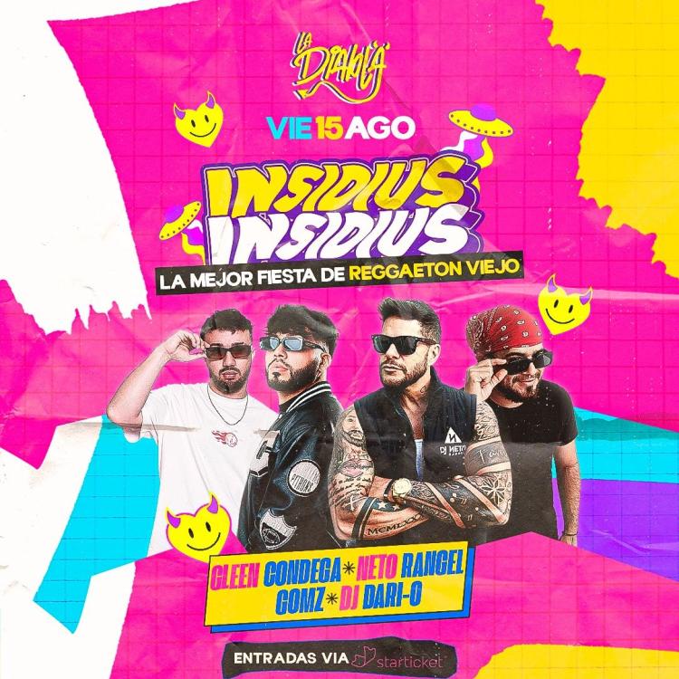 INSIDIUS - LA MEJOR FIESTA DE REGGAETÓN VIEJO