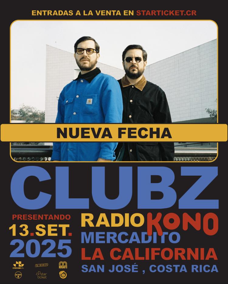 CLUBZ en Costa Rica: Radio Kono Live