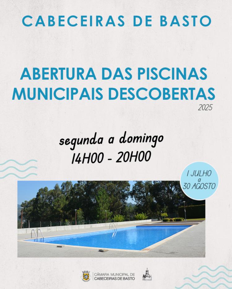 Abertura das Piscinas Municipais Descobertas
