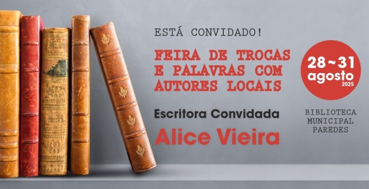 Feira de Trocas e Palavras com Autores Locais