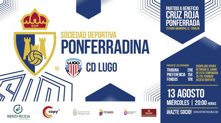 PARTIDO BENEFICO ENTRE LA SD PONFERRADINA Y CD LUGO