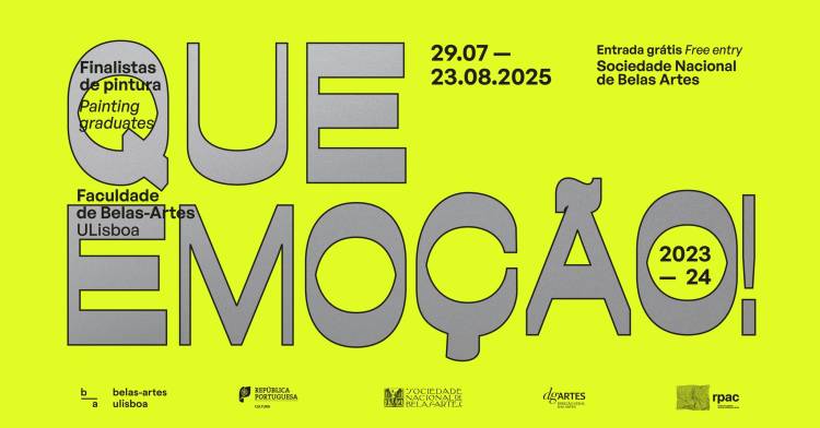  QUE EMOÇÃO! – Finalistas Pintura 2023-2024