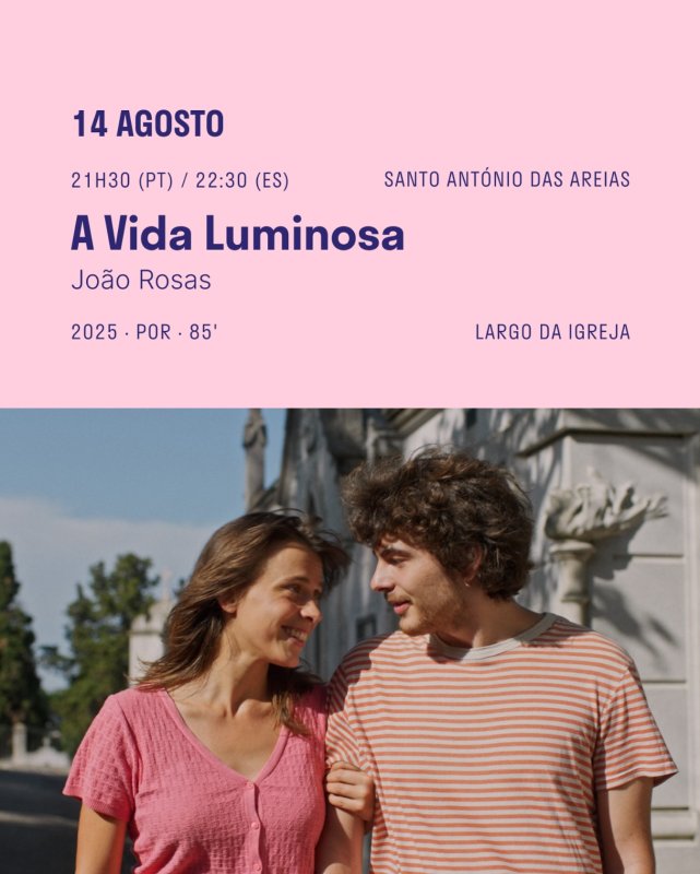 Exibição do Filme 'A Vida Luminosa'